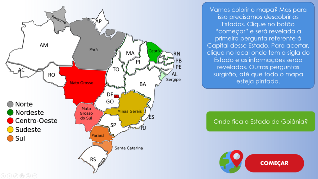 QUIZ Mapa Do Brasil – Studio Office